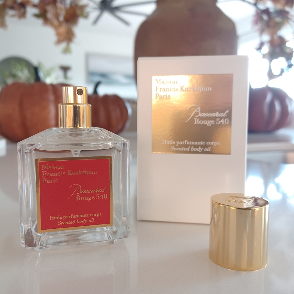 Maison Francis Kurkdjian Paris Baccarat Rouge 540 Scented Body Oil - Auth. & NIB